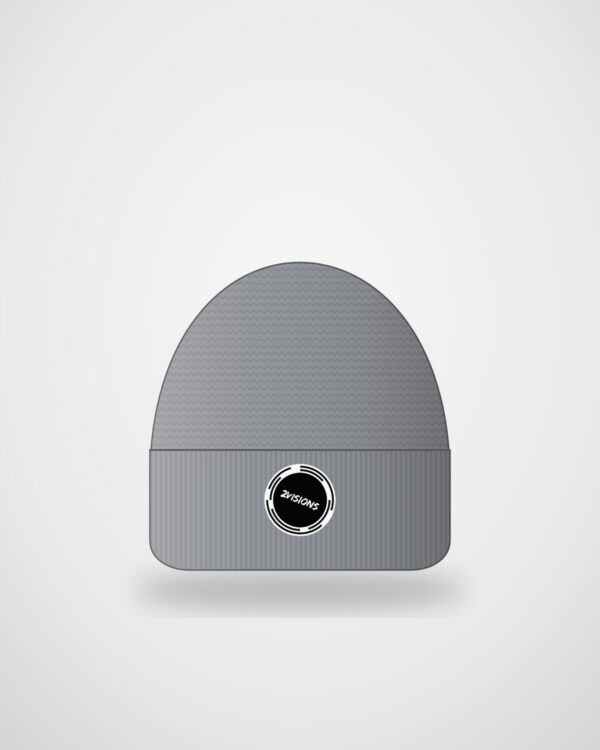Beanie Logo · Gris