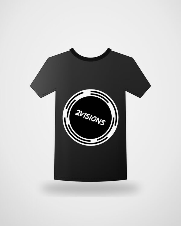 Polera Big Print · Negro
