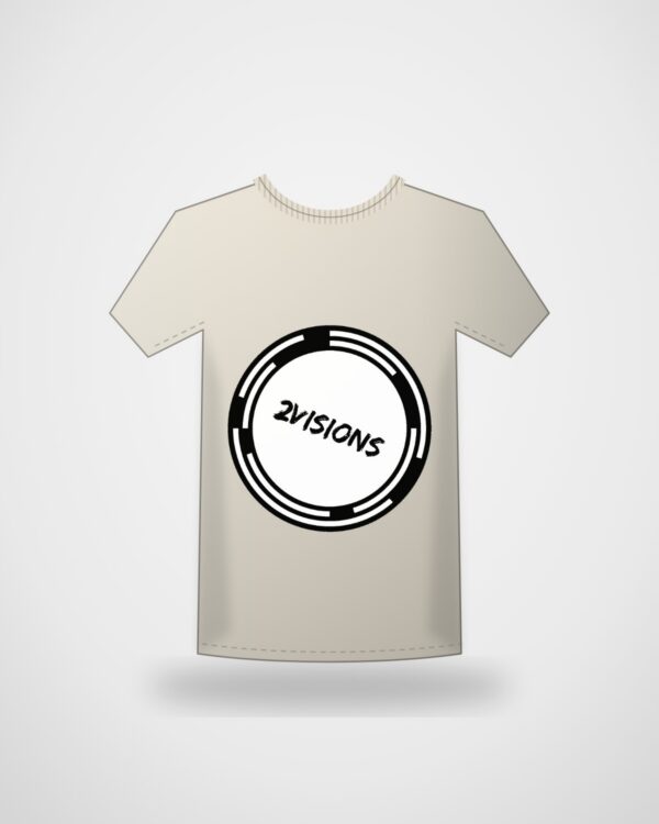 Polera Big Print · Hueso