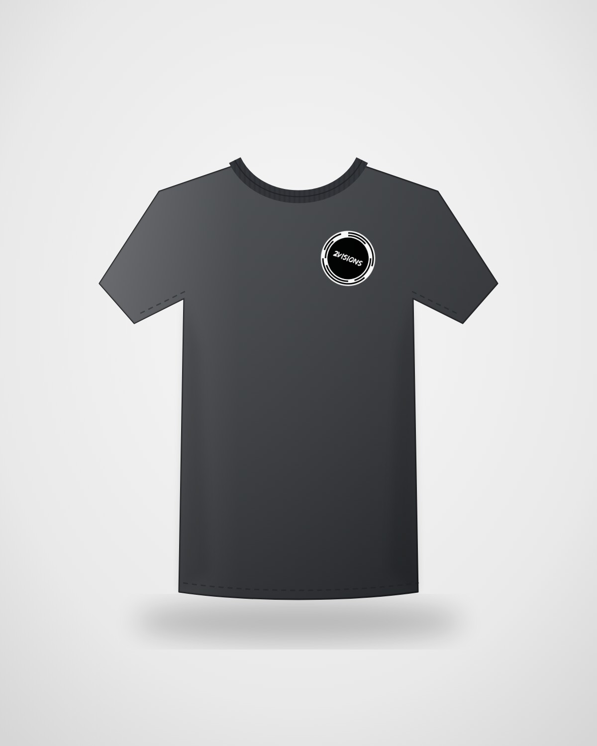 Polera Oversize · Charcoal