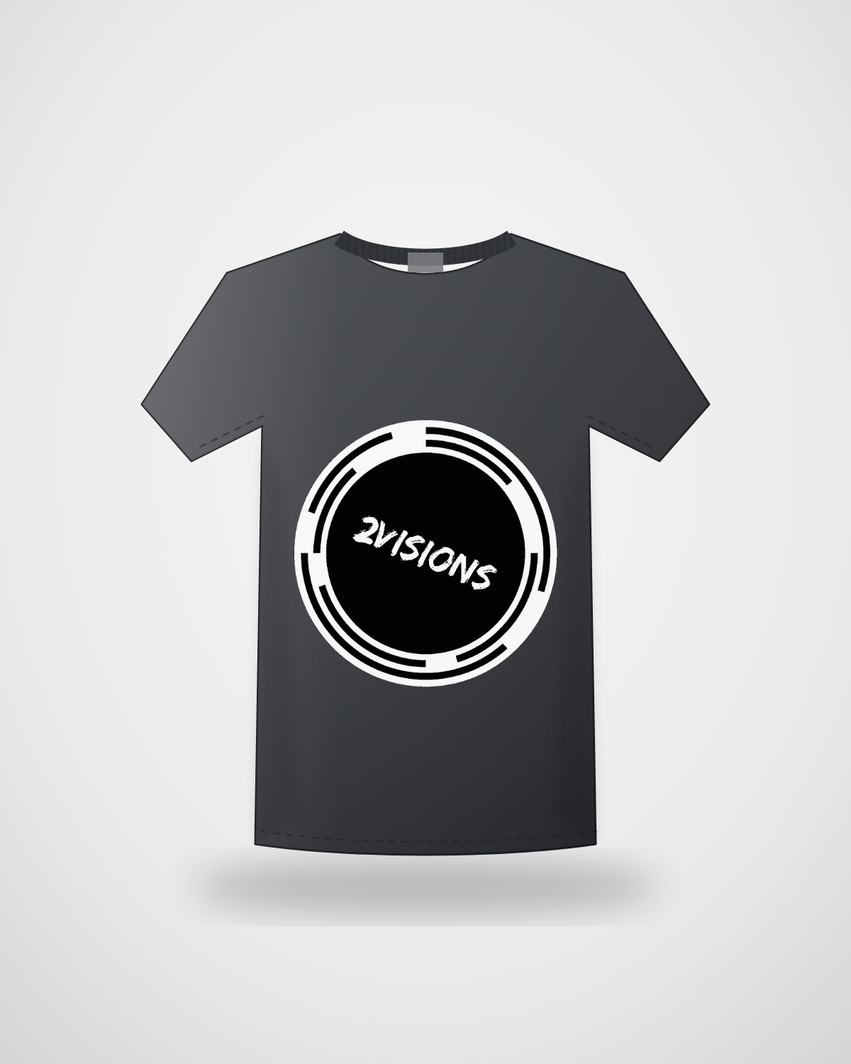 Polera Oversize · Charcoal (detalle)