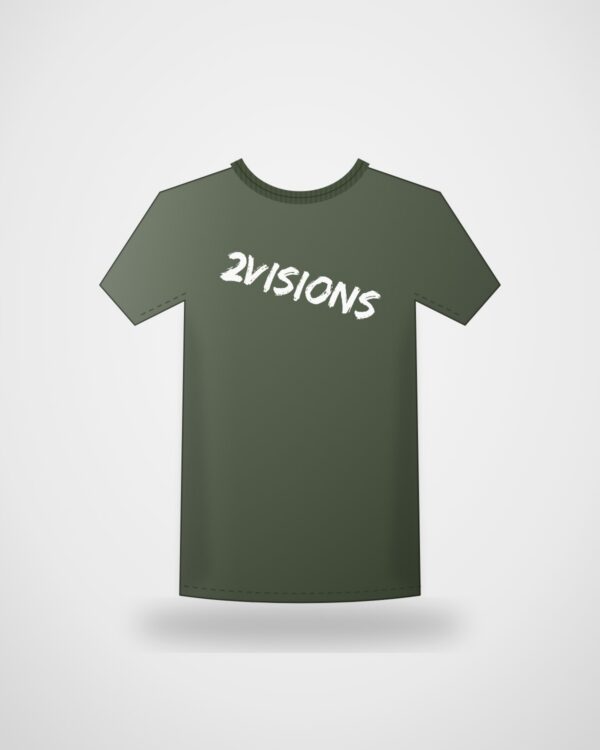Polera Wordmark · Verde militar
